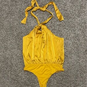 Blue Blush Yellow Bodysuit
